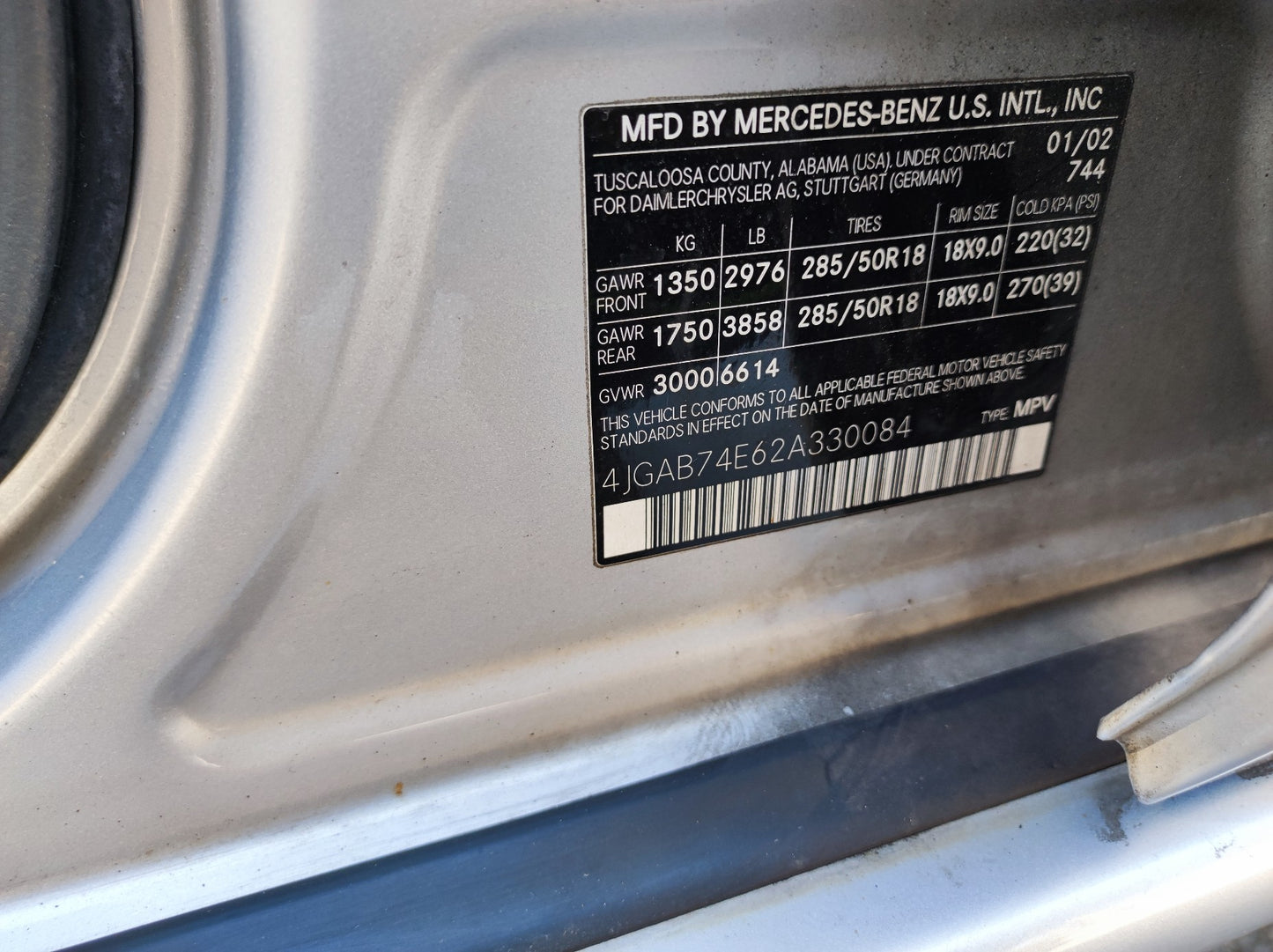 Mercedes Benz ML 55 AMG